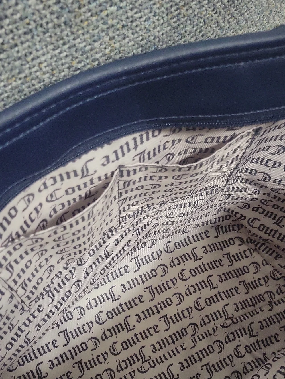 JUICY COUTURE Need More Juicy Tote in Regal Blue - Picture 8 of 16